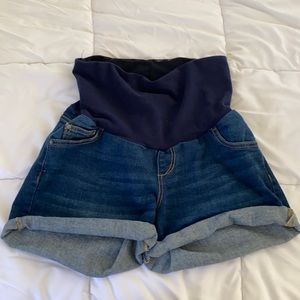 Motherhood Bounceback Jean Shorts